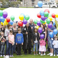 Opening of The Kids With Cancer Parade in Lossiemouth Scotland