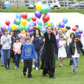 Opening of The Kids With Cancer Parade in Lossiemouth Scotland