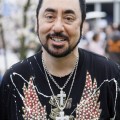David Gest Backstage at the Wireless Festival